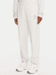 Tommy Jeans Spodnie dresowe DW0DW21702 Szary Regular Fit. Szare spodnie sportowe Tommy Jeans, m, bez wzorów, z bawełny. Za 469.99 zł.