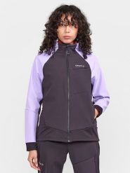 Craft Kurtka funkcyjna w kolorze fioletowo-czarnym rozmiar: S. Czarne kurtki sportowe Craft, s, bez wzorów, bez kaptura, outdoorowe. Za 202.98 zł.