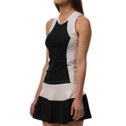 Drop Shot Luna Women's Polo Shirt. Czarne koszulki polo DROP SHOT, l, bez wzorów, z materiału, bez kołnierzyka, bez ramiączek. Za 222.55 zł.