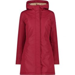 Parka damska z kapturem CMP. Brązowe parki CMP, z poliesteru, z kapturem. Za 536.25 zł.