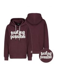 Eight2Nine Bluza w kolorze bordowym rozmiar: L. Czerwone bluzy Eight2Nine, l, bez wzorów, z bawełny, z kapturem. Za 153.71 zł.