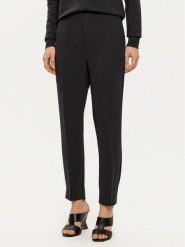 Tommy Hilfiger Chinosy WW0WW45450 Czarny Slim Fit. Czarne spodnie materiałowe TOMMY HILFIGER, bez wzorów, z syntetyku. Za 429.99 zł.