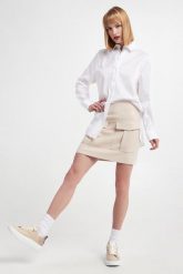 Spódnica cargo mini JOOP!. Spódnice Joop!, xs, bez wzorów, mini. W wyprzedaży za 719.25 zł.