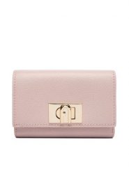 Furla Duży Portfel Damski WP00225 ARE000 CN 2814S 1007 Różowy. Czerwone portfele Furla, bez wzorów, ze skóry. Za 799.99 zł.