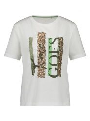 Gerry Weber Koszulka w kolorze białym rozmiar: 42. Białe bluzki Gerry Weber, bez wzorów, z bawełny, bez kołnierzyka, bez ramiączek. Za 88.02 zł.