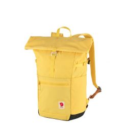 Plecak miejski Fjallraven High Coast Foldsack 24 - mellow yellow. Żółte plecaki Fjällräven, bez wzorów. Za 419.99 zł.