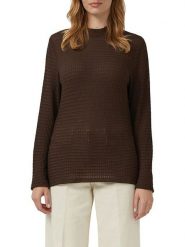 S.Oliver Sweter w kolorze brązowym rozmiar: 44. Brązowe swetry S.Oliver, s, bez wzorów, bez ramiączek. Za 62.03 zł.