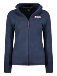 Canadian Peak Kurtka polarowa "Tugeak" w kolorze granatowym rozmiar: XXL. Niebieskie swetry Canadian Peak, xxl, bez wzorów, z materiału, bez ramiączek. Za 65.85 zł.