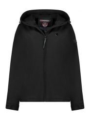 Geographical Norway Kurtka softshellowa "Tamilalor" w kolorze czarnym rozmiar: L. Czarne kurtki sportowe Geographical Norway, l, bez wzorów, bez kaptura, outdoorowe. Za 166.88 zł.
