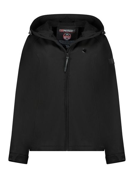 Geographical Norway Kurtka softshellowa "Tamilalor" w kolorze czarnym rozmiar: L. Czarne kurtki sportowe Geographical Norway, l, bez wzorów, bez kaptura, outdoorowe. Za 192.33 zł.