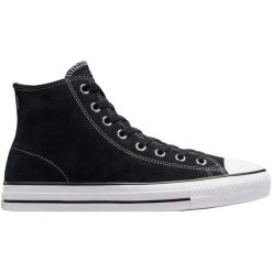 Buty sportowe Converse CONS Chuck Taylor All Star Pro Suede. Czarne obuwie sportowe Converse, z zamszu, bez zapięcia, na fitness i siłownię. Za 590.00 zł.