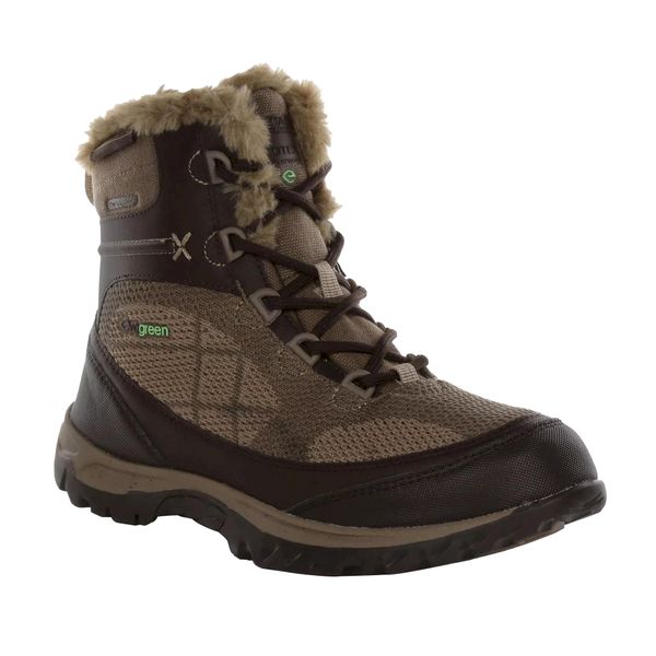 Damskie Buty Trekkingowe Lady Hawthorn Evo. Brązowe trekkingi Regatta, z materiału. Za 255.99 zł.