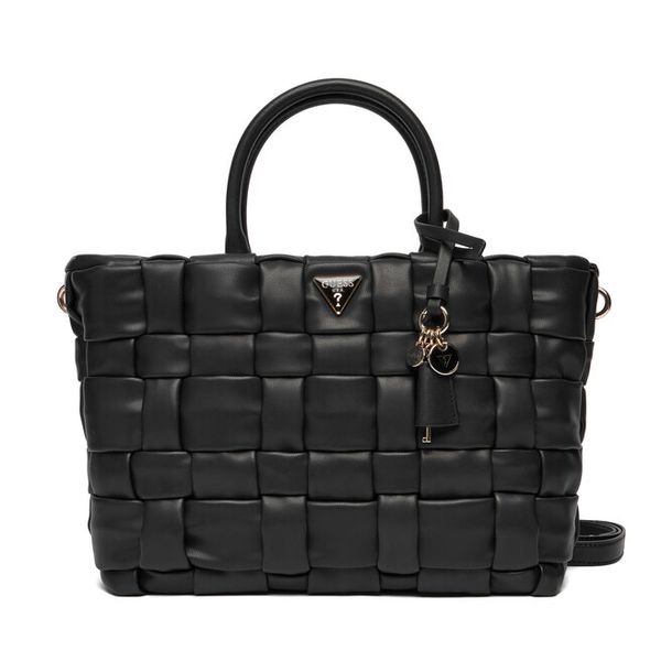 Torebka Guess. Czarne torebki klasyczne Guess, z aplikacjami, bez dodatków. Za 419.99 zł.