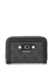 Guess Portfel Lindsey Slg SWSG97 49164 Szary ciemny. Szare portfele Guess, z aplikacjami, ze skóry. Za 264.99 zł.