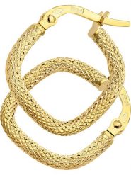 Revoni Złote kolczyki-kreole rozmiar: onesize. Żółte kolczyki Revoni, złote. Za 1,457.71 zł.