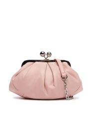 Weekend Max Mara Torebka Prati 2525516204600 Różowy. Czerwone torebki klasyczne Weekend Max Mara, bez wzorów, ze skóry, bez dodatków. Za 1,299.00 zł.