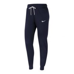 Spodnie Do Biegania Park 20 Fleece Dla Kobiet. Niebieskie spodnie sportowe Nike, bez wzorów, do biegania. Za 214.99 zł.