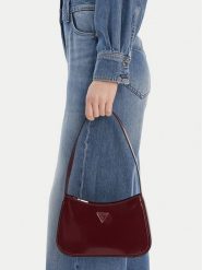 Guess Torebka Arnela HWNY94 96170 Bordowy. Czerwone torebki klasyczne Guess, z aplikacjami, ze skóry, bez dodatków. Za 549.99 zł.