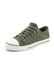 Natural world Sneakersy w kolorze khaki rozmiar: 40. Brązowe trampki Natural World, bez wzorów, bez zapięcia. Za 105.63 zł.
