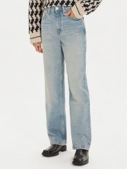 Tommy Hilfiger Jeansy WW0WW42812 Niebieski Straight Fit. Niebieskie jeansy TOMMY HILFIGER, bez wzorów. Za 359.99 zł.