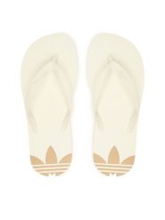 Adidas Japonki Adi Sun Thongs JQ2494 Kremowy. Białe klapki Adidas, bez wzorów, z syntetyku, bez obcasa. Za 89.99 zł.