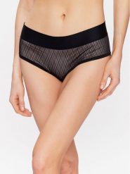 Chantelle Figi klasyczne C11N40 Czarny. Czarne figi Chantelle, bez wzorów, z syntetyku. Za 79.99 zł.