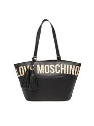 LOVE MOSCHINO Torebka JC4285PP0MKJ0000 Czarny. Czarne torebki klasyczne Love Moschino, bez wzorów, ze skóry, bez dodatków. Za 639.99 zł.