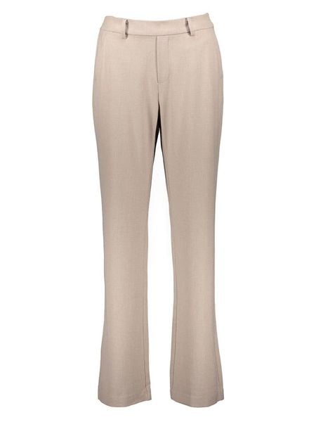 Vero Moda Spodnie w kolorze beżowym rozmiar: S/L30. Brązowe spodnie materiałowe Vero Moda, na co dzień, l, bez wzorów, z materiału. Za 94.95 zł.