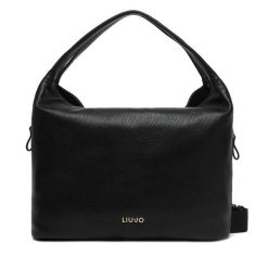 Torebka Liu Jo. Czarne torebki klasyczne Liu Jo, bez wzorów, bez dodatków. Za 599.99 zł.