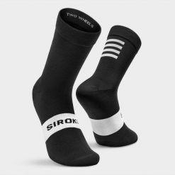 Skarpetki rowerowe unisex S1 Black Kapelmuur. Niebieskie skarpety SIROKO, bez wzorów, z nylonu. Za 67.00 zł.