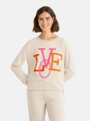 LIEBLINGSSTÜCK Bluza "Birdie" w kolorze beżowym rozmiar: L. Brązowe bluzy LIEBLINGSSTÜCK, l, bez wzorów, bez kaptura. Za 244.95 zł.