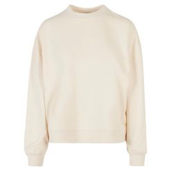 Bluza Damska Dekolt W Szpic Oversized. Brązowe bluzy BUILD YOUR BRAND, xl, bez wzorów, bez kaptura. Za 163.99 zł.