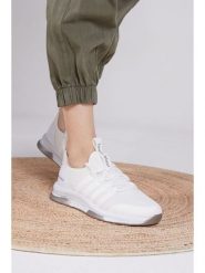 Trendyol Sneakersy w kolorze białym rozmiar: 41. Białe trampki Trendyol, bez wzorów, bez zapięcia. Za 73.99 zł.