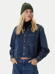 G-Star Raw Koszula jeansowa D26801-D777 Kolorowy Boxy Fit. Koszule G-Star, s, bez wzorów, z bawełny, retro, bez kołnierzyka, bez ramiączek. Za 249.99 zł.