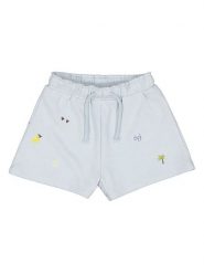 KIDS ONLY Szorty dresowe "Solina" w kolorze błękitnym rozmiar: 98. Niebieskie szorty KIDS ONLY, z aplikacjami, z bawełny. Za 59.95 zł.