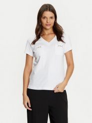 Marciano Guess T-Shirt 5RGI03 6008A Biały Regular Fit. Białe t-shirty Marciano Guess, xs, z aplikacjami, z bawełny, bez kołnierzyka, bez ramiączek. Za 149.99 zł.