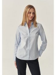 TATUUM Koszula "Erwina" w kolorze błękitnym rozmiar: 42. Niebieskie koszule Tatuum, bez wzorów, bez kołnierzyka, bez ramiączek. Za 176.91 zł.