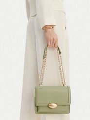 GINO ROSSI Torebka EO-KY129 Zielony. Zielone torebki klasyczne Gino Rossi, bez wzorów, z materiału, bez dodatków. Za 299.99 zł.