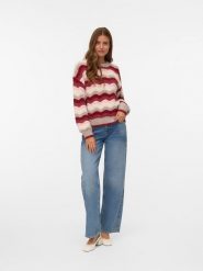 Vero Moda Sweter ze wzorem rozmiar: M. Swetry Vero Moda, m, bez wzorów, z materiału, bez ramiączek. Za 126.15 zł.