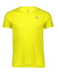 Adidas Koszulka sportowa w kolorze żółtym rozmiar: S. Żółte koszulki sportowe Adidas, bez wzorów, z materiału, bez ramiączek, outdoorowe. Za 114.17 zł.