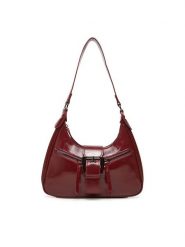 DeeZee Torebka C-DZE-S-005-08 Bordowy. Czerwone torebki klasyczne DeeZee, bez wzorów, z materiału, bez dodatków. Za 119.99 zł.