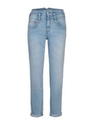 Herrlicher Dżinsy - Slim fit - w kolorze błękitnym rozmiar: W25. Niebieskie jeansy Herrlicher, bez wzorów, z podwyższonym stanem. Za 105.63 zł.