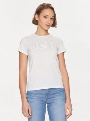 Boss T-Shirt Eventsa 50514967 Biały Regular Fit. Białe t-shirty Boss, l, bez wzorów, z bawełny, bez kołnierzyka, bez ramiączek. Za 199.99 zł.