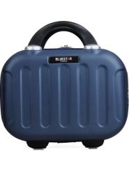 BlueStar Kosmetyczka "Madrid" w kolorze niebieskim - 28 x 20 x 16 cm rozmiar: onesize. Niebieskie kufry i kosmetyczki BlueStar, bez wzorów, z materiału, bez dodatków. Za 60.99 zł.