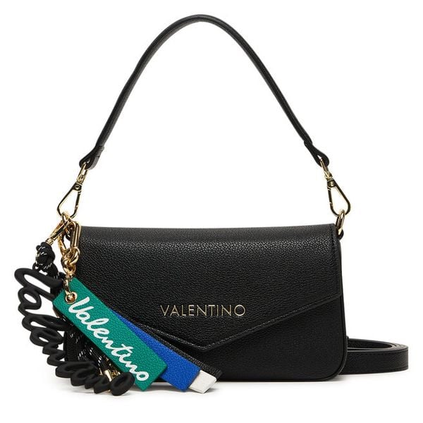 Torebka Valentino. Czarne torebki klasyczne Valentino, bez wzorów, bez dodatków. Za 349.99 zł.