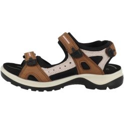 Buty do chodzenia damskie Ecco Yucatan Leder. Brązowe trekkingi ecco, z materiału, trekkingowe. Za 683.00 zł.