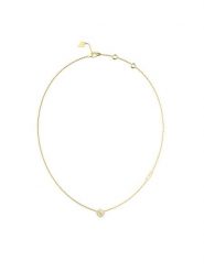Guess Naszyjnik JUBN04 643JW Złoty. Żółte naszyjniki Guess, metalowe. Za 219.99 zł.