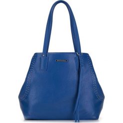 Torebka w kolorze granatowym - (W)28 x (G)14,5 cm. Niebieskie torby na ramię Kazar, Wittchen, bez wzorów, z materiału, na ramię, bez dodatków. W wyprzedaży za 139.95 zł.