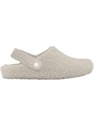 Klapki Crocs Classic Cozzzy Dorośli. Białe klapki Crocs, bez wzorów, z futra, bez obcasa. Za 262.00 zł.