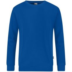 Bluza Jako Organic. Niebieskie bluzy JAKO, m, bez wzorów, z bawełny, bez kaptura. Za 284.00 zł.